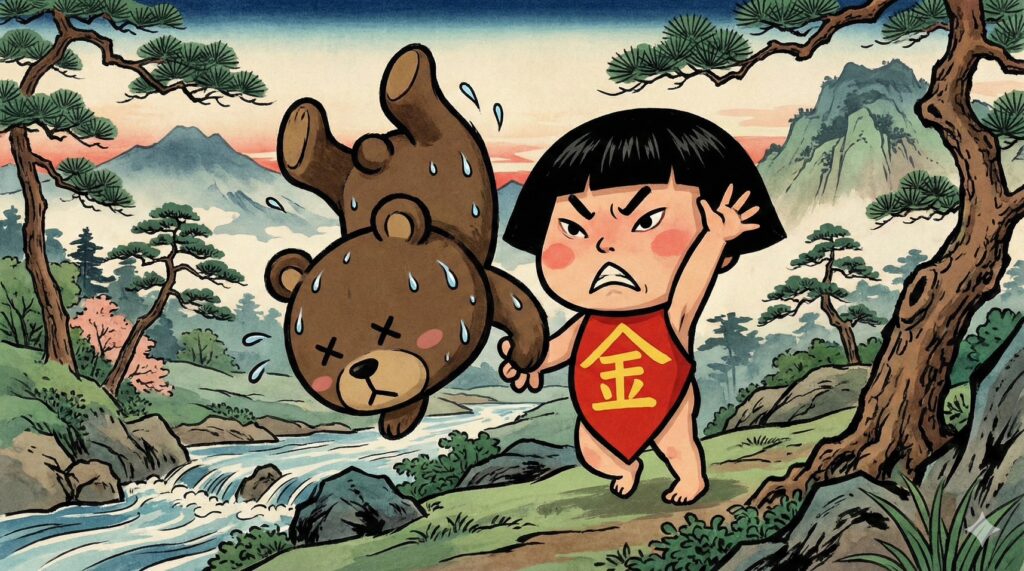 金太郎のイラスト